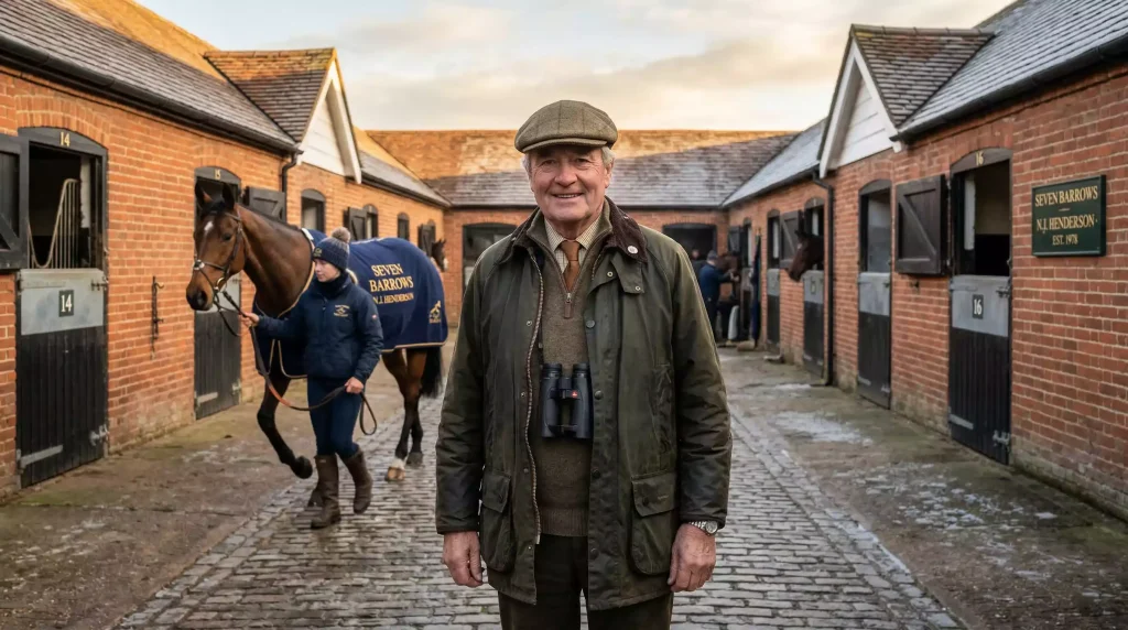 Nicky Henderson King George trainer at Seven Barrows